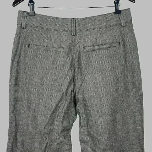 Lee Vintage Relaxed Fit Straight Leg Black & Gray Plaid Pants Size 12โ MEDIUM - Picture 5 of 7